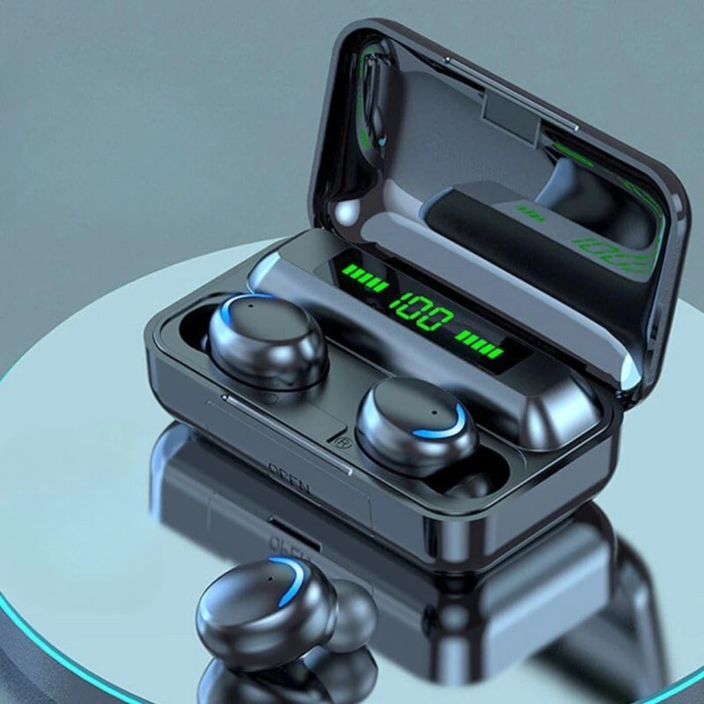 Audifonos  Inalambrico power bank f9